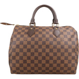 Louis Vuitton Monogram Damier Ebene Speedy 30 Handbag