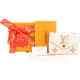 Louis Vuitton Bicolor Monogram Empreinte Leather Victorine Wallet