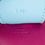 Hermès Tricolor Leather Rodeo GM Pendant