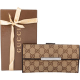 Gucci Monogram GG Canvas Continental Wallet