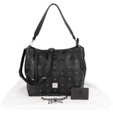 MCM Monogram Classic Visetos Hobo Shoulder Bag