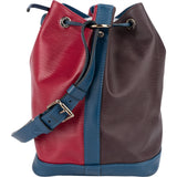 Louis Vuitton Bicolor Epi Leather NM Sac Noe Shoulder Bag - vintageandkickz