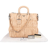 Prada Nappa Gaufre Tote Handbag