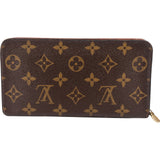 Louis Vuitton Monogram Canvas Zippy Wallet