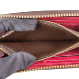 Louis Vuitton Monogram Canvas Clemence Zippy Wallet