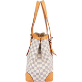 Louis Vuitton Monogram Damier Azur Hampstead GM Shoulder Bag