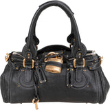 Chloé Grained Leather Paddington Handbag