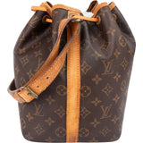 Louis Vuitton Monogram Canvas Sac Noé Petit Shoulder Bag