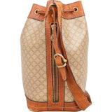 Celine Monogram Macadam Canvas Bucket Shoulder Bag