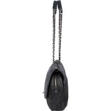 Chanel Quilted Leather Single Flap Crossbody Bag