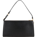 Louis Vuitton Noir Epi Leather Pochette Accessoires Handbag