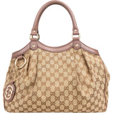 Gucci Monogram GG Canvas Sukey Hobo Handbag