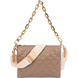 Louis Vuitton Monogram Embossed Leather Coussin PM Crossbody Bag