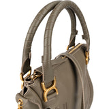 Chloé Grained Calfskin Marcie Double Carry Handbag