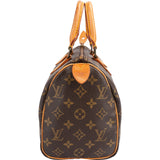 Louis Vuitton Monogram Canvas Speedy 25 Handbag