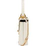 Gucci White Plexiglass Sylvie 1969 Mini Top Handle Handbag