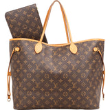 Louis Vuitton Monogram Canvas Neverfull GM Shoulder Bag
