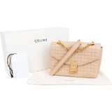 Celine Quilted Calfskin C Medium Crossbody Bag