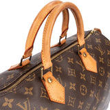 Louis Vuitton Monogram Canvas Speedy 35 Handbag