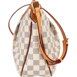 Louis Vuitton Monogram Damier Azur Siracusa PM Crossbody Bag