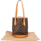 Louis Vuitton Monogram Canvas Bucket PM Shoulder Bag