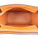 Celine Cotton & Leather Nano Luggage Handbag