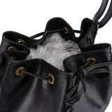 Louis Vuitton Noir Epi Leather Sac Noé Grande Shoulder Bag