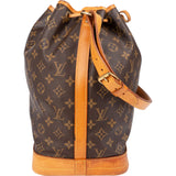 Louis Vuitton Monogram Canvas Sac Noé Grande Shoulder Bag
