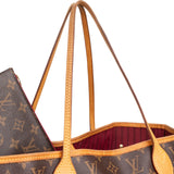 Louis Vuitton Monogram Canvas Neverfull MM Shoulder Bag
