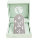 Louis Vuitton Silver Tone Monogram Plate