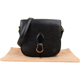 Louis Vuitton Noir Epi Leather Saint Cloud PM Crossbody Bag