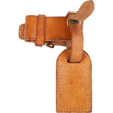 [🔄️B21 / F32] Louis Vuitton Vachetta Leather Luggage Tag - vintageandkickz