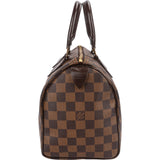 Louis Vuitton Monogram Damier Ebene Speedy 25 Handbag