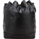 Louis Vuitton Noir Epi Leather Sac Noé Grande Shoulder Bag