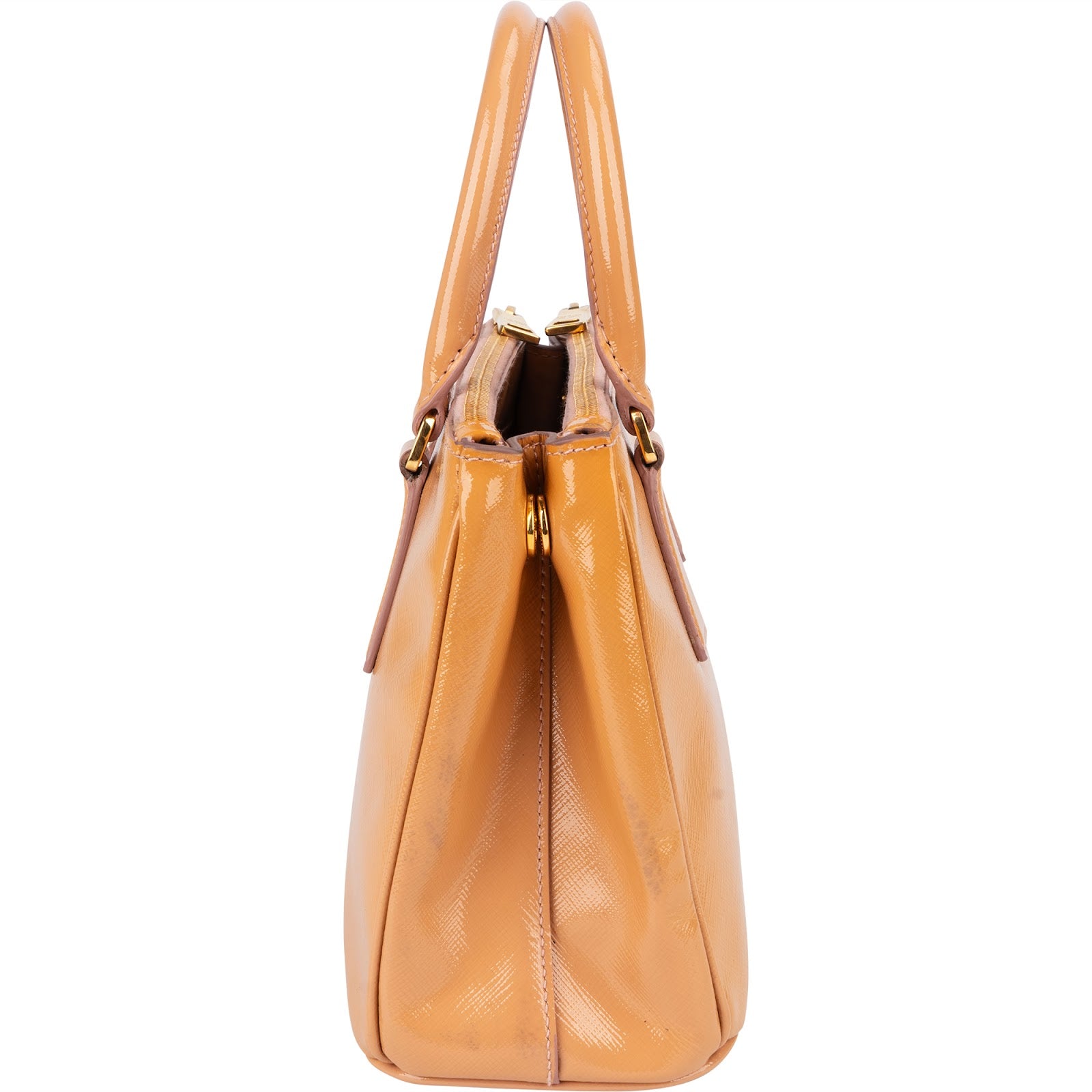 [🔄️B11 / F20] Prada Saffiano Vernice Galleria Small Bag Handbag - vintageandkickz