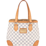 Louis Vuitton Monogram Damier Azur Canvas Hamstead PM Handbag