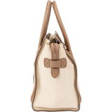 Céline Tricolor Leather Luggage Handbag