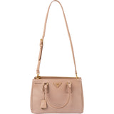 Prada Pink Saffiano Leather Galleria Handbag