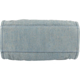 Chanel Denim Deauville Small Tote Shoulder Handbag