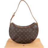 Louis Vuitton Canvas Monogram Croissant MM Shoulder Bag