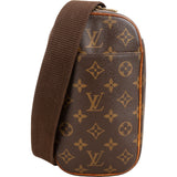 Louis Vuitton Monogram Canvas Pochette Gange Crossbody Belt Bag