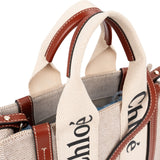 Chloé Canvas Small Woody Crossbody Handbag