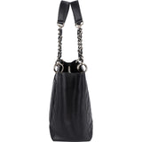 Chanel Quilted Caviar Leather Grand Shopping CC Handbag