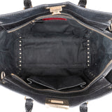 Valentino Garavani Grained Calfskin Rockstud Tote Shopper Handbag