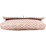 Miu Miu Matelassé Nappa Leather Crystal Flap Shoulder Bag
