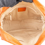 Chloé Orange Leather Paraty Handbag
