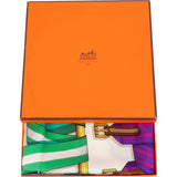 Hermès Sangles Silk 90 Scarf Tuch