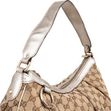 Gucci Monogram GG Canvas Sukey Hobo Shoulder Bag