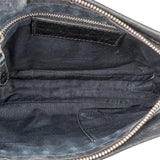Balenciaga Black Leather City Mini Pochette Crossbody Bag