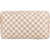 Louis Vuitton Monogram Damier Azur Speedy 30 Handbag